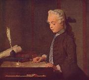 Jean Simeon Chardin Boy with a Top oil on canvas